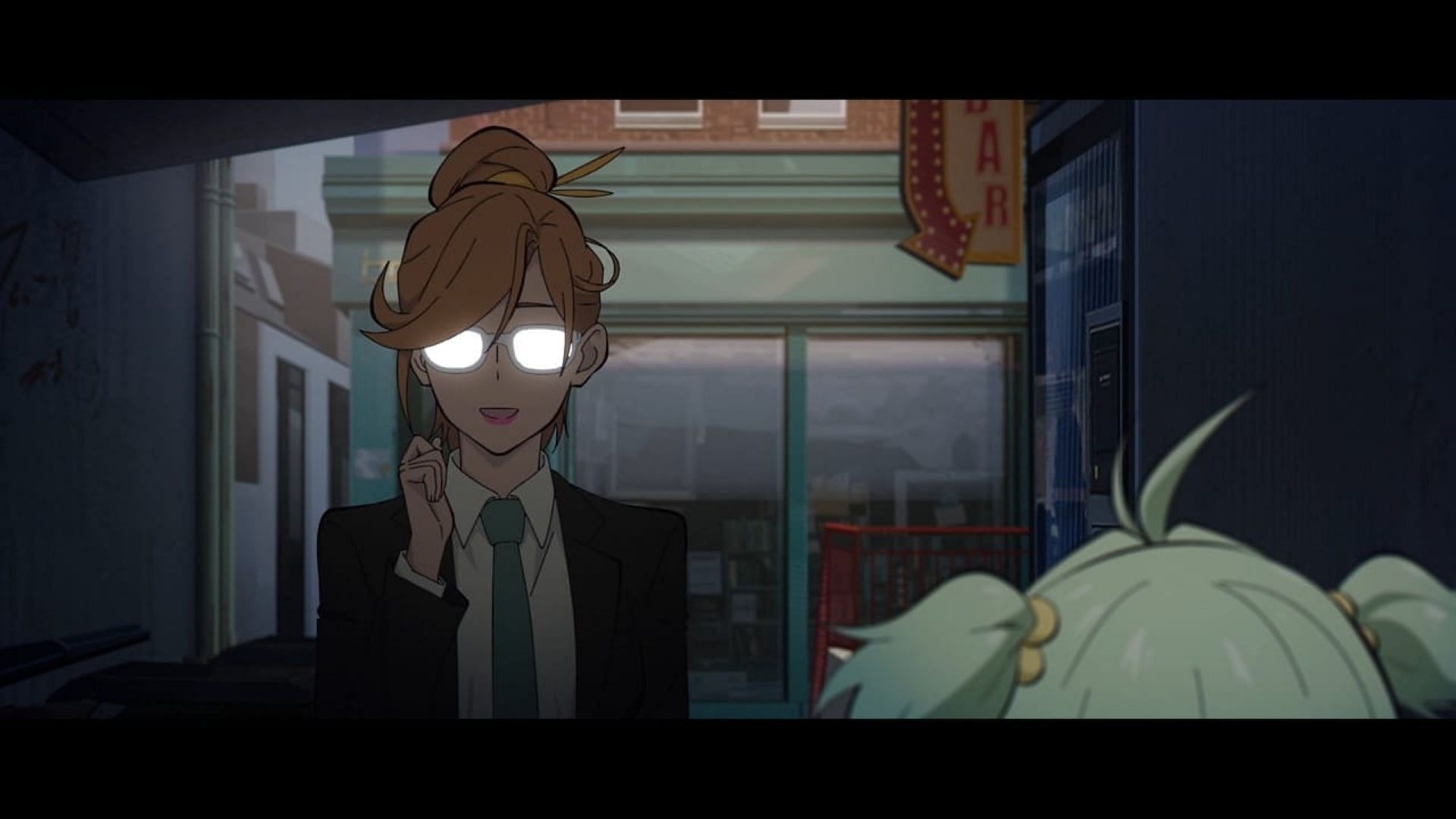 Ken from DOS approaches Cyan to become a hero (Image via Pb Animation/LAN Studio/Paper Plane Animation)